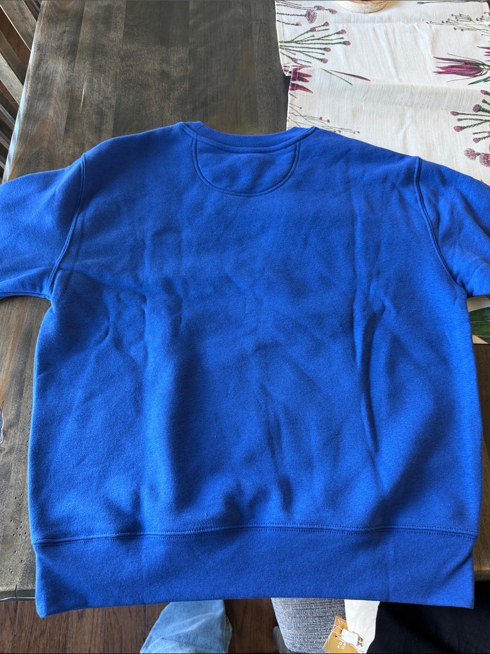 Esprit women's Crewneck Sweatshirt in Bright Blue - Picture 2 of 4